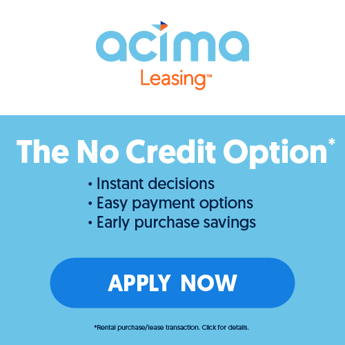 Acima Leasing Available at Hurricane Tire Pros